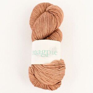 Magpie Fibers Swanky DK Yarn SW Merino Cashmere Nylon Bougie Beaver